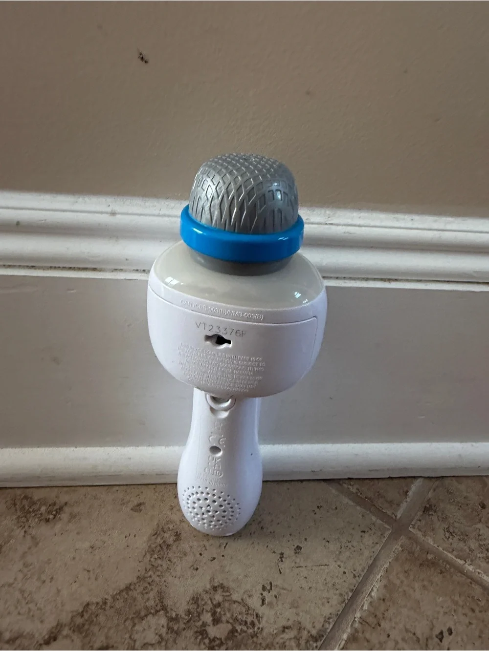 VTech Kids Bluetooth Singing Microphone - White & Blue Karaoke